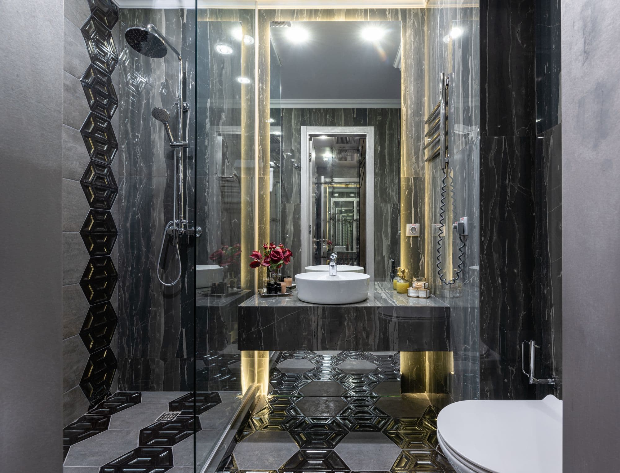 Bathroom in a new build Sunshine Coast home