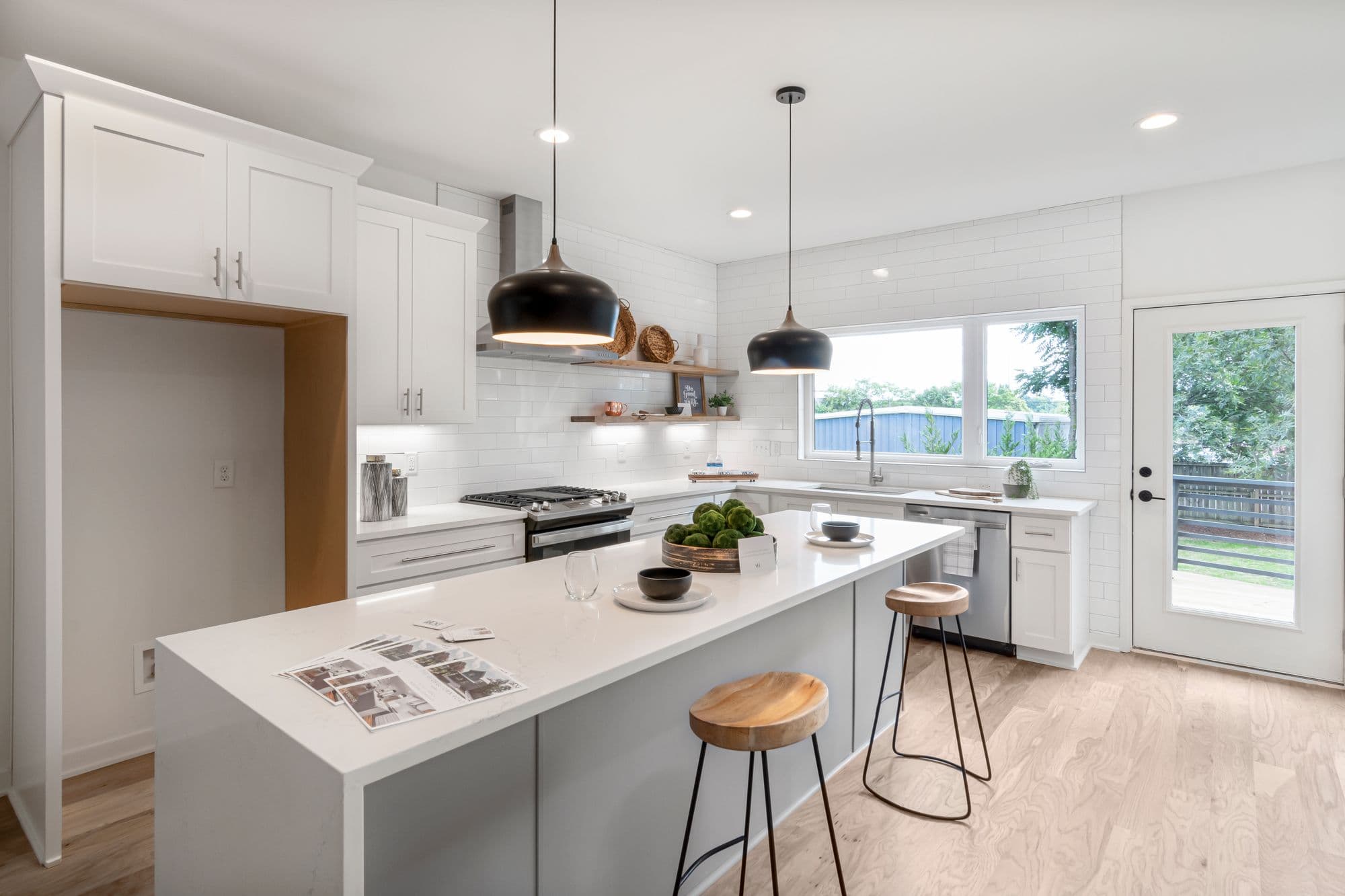 Kitchen in a new build Sunshine Coast home