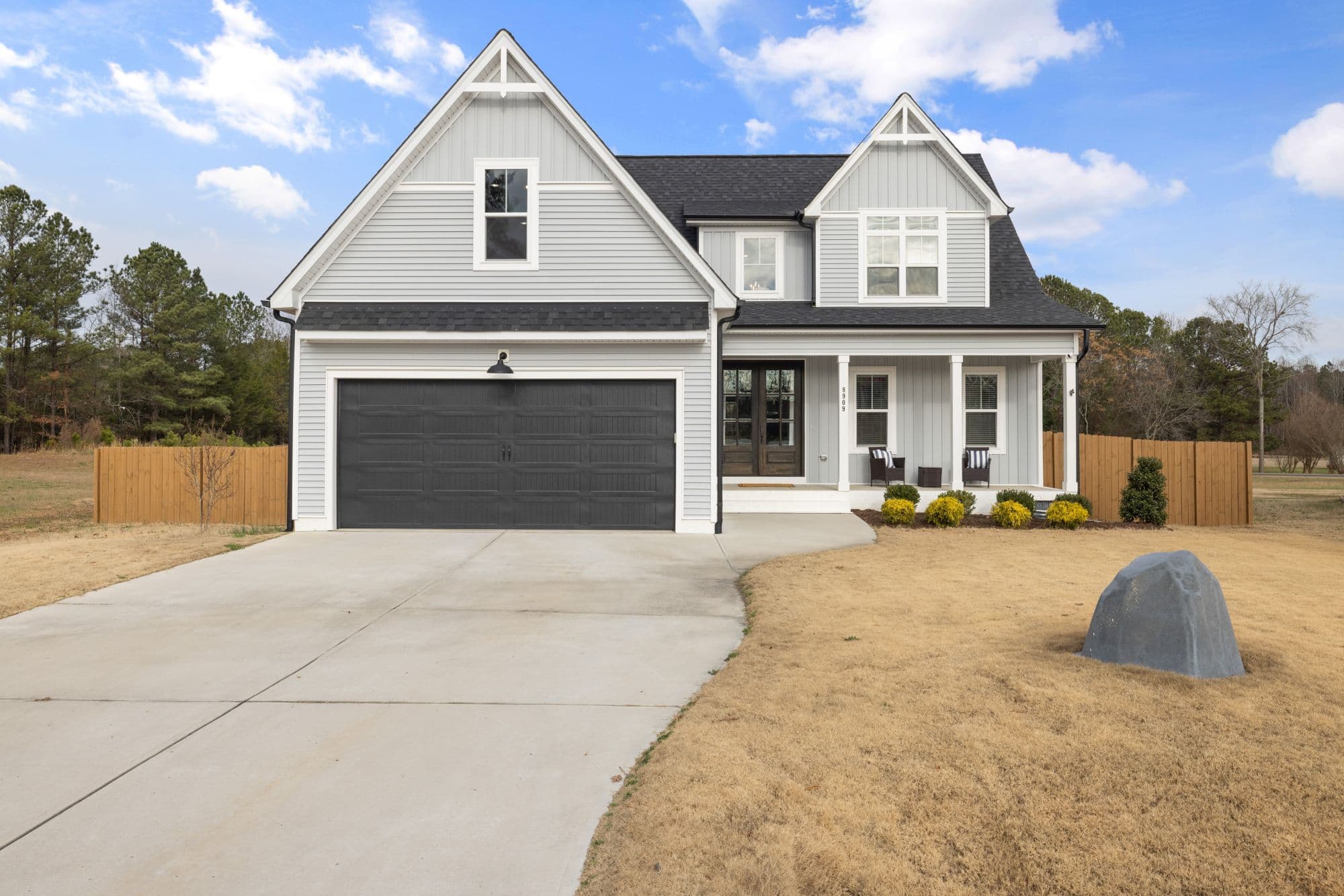 A new build home in a Queensland growth corridor