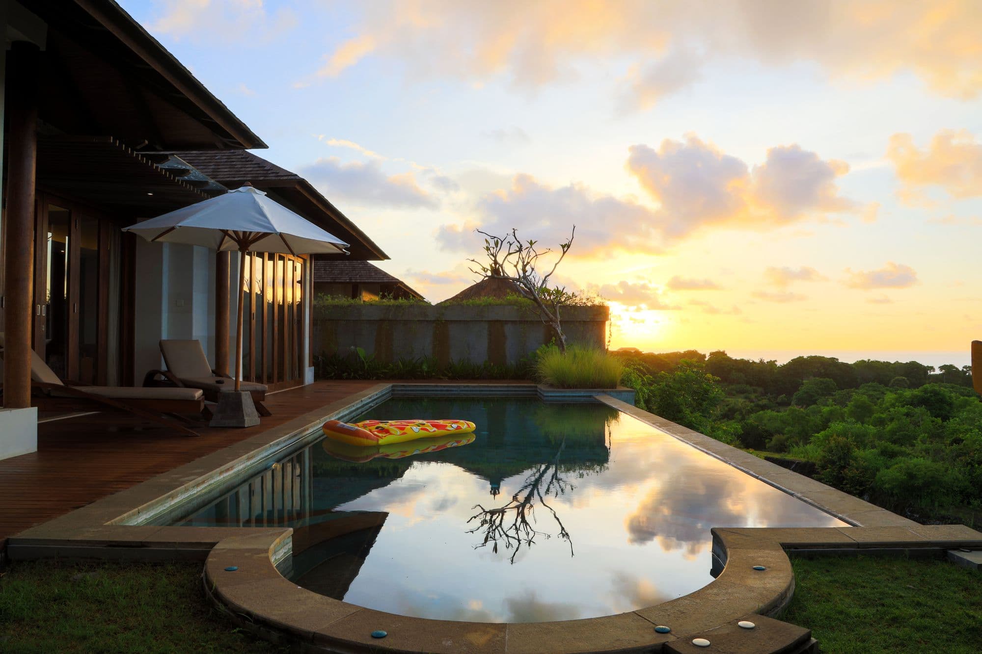 Pool at a Queensland residential development