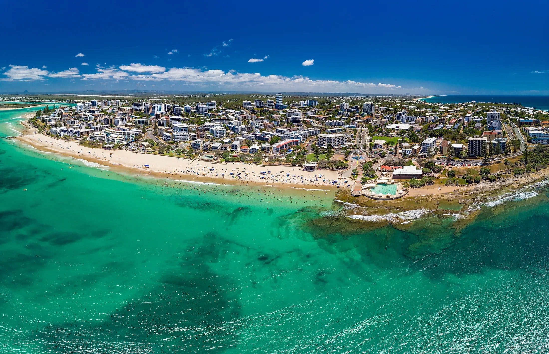Maroochydore Sunshine Coast aerial